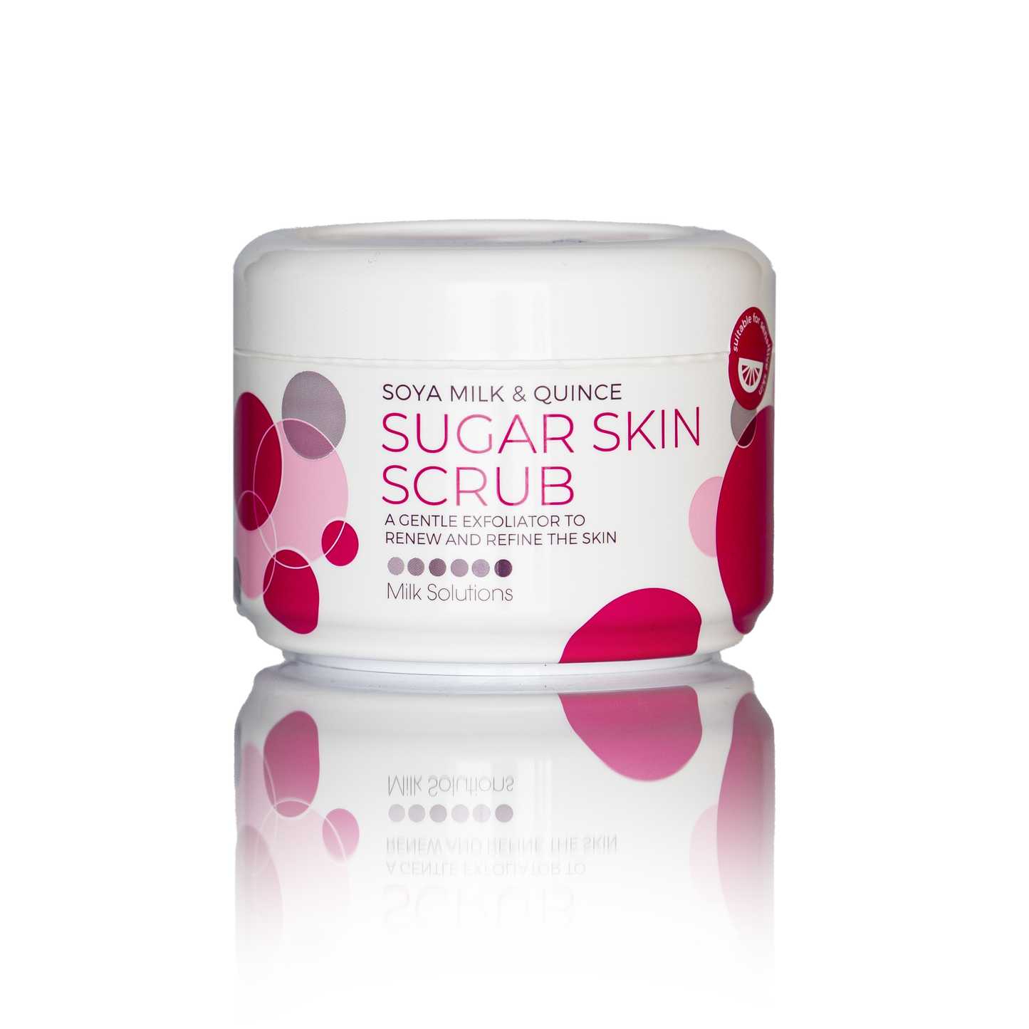 SOYA MILK & QUINCE SUGAR  SKIN SCRUB  320gr