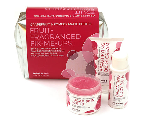 GRAPEFRUIT & POMEGRANATE SUGAR SKIN SCRUB MINI MES